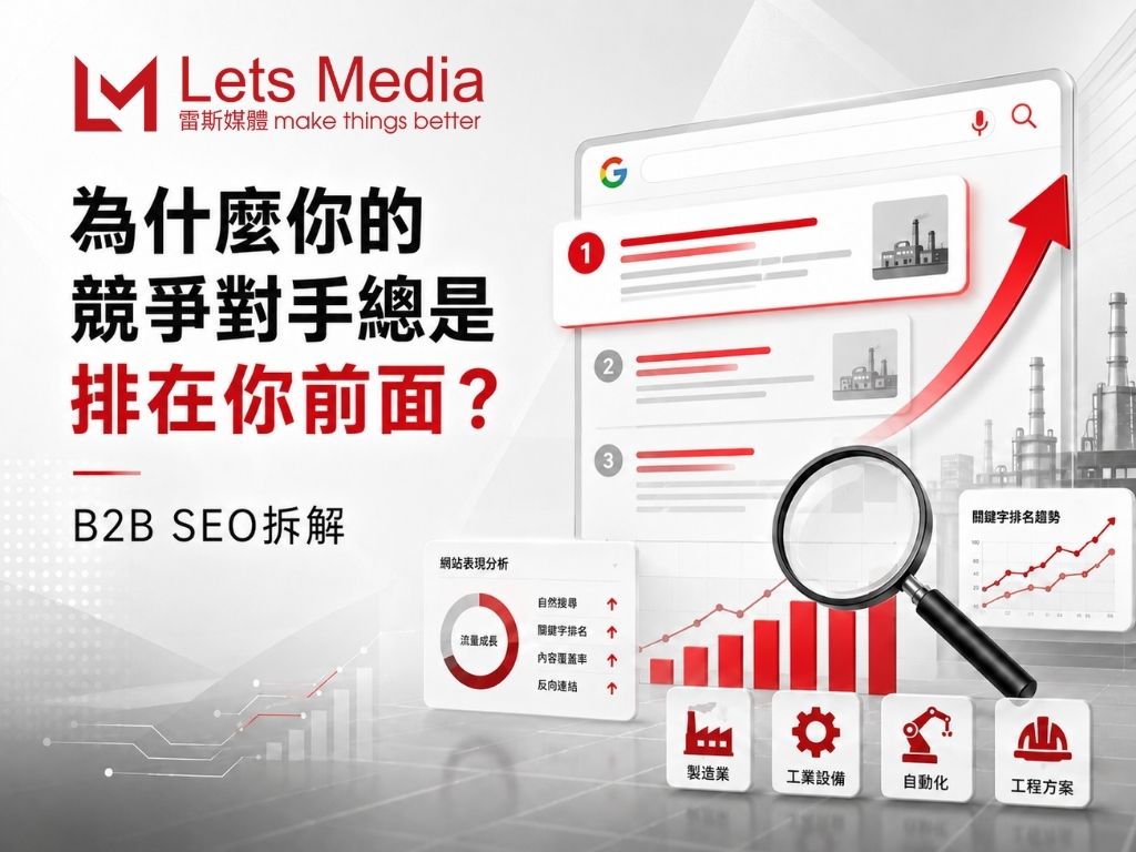 為什麼你的競爭對手總是排在你前面？B2B SEO拆解