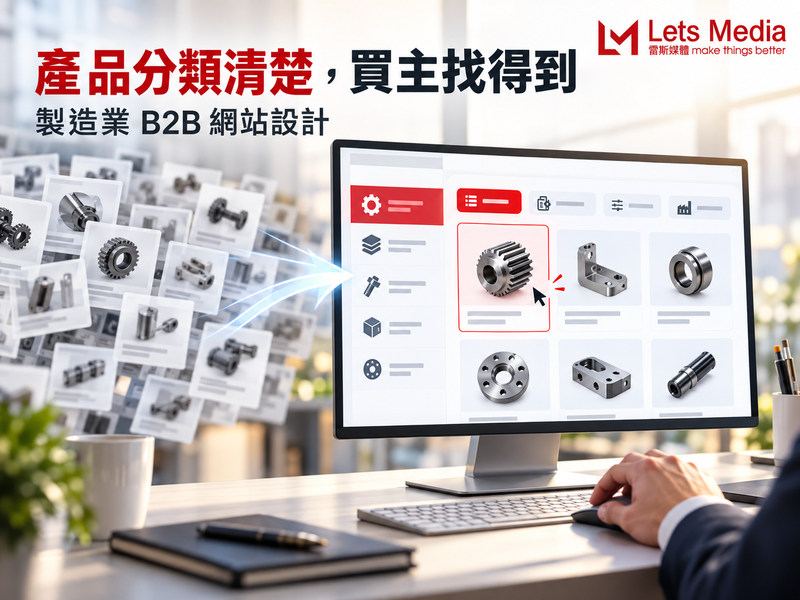 製造業 B2B 網站產品分類怎麼規劃？讓買主快速找到合適產品